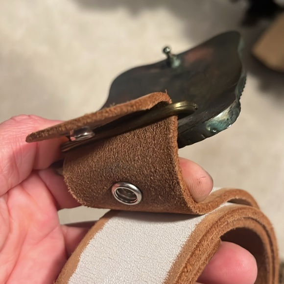 Leather initial “A” belt - Picture 8 of 9